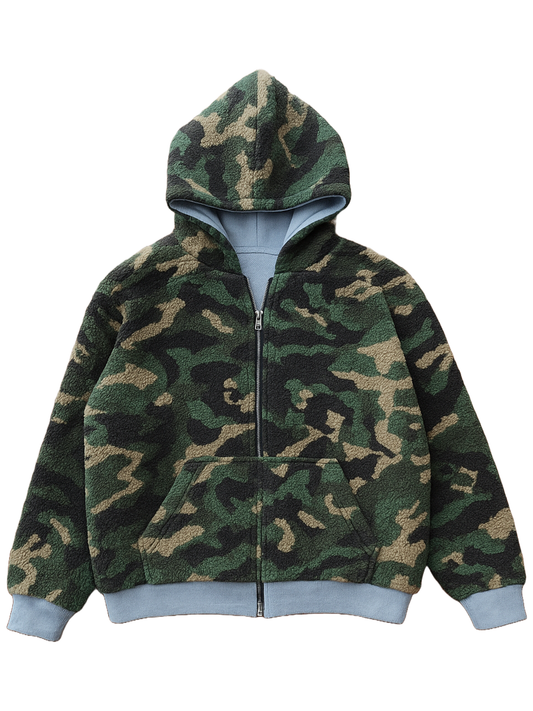 "Lux" Reversible Zipup